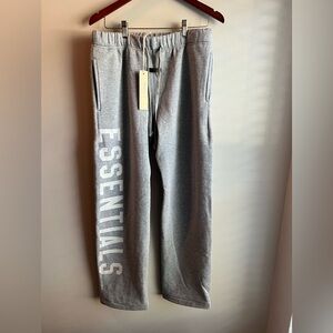 Fear Of God Essentials Fleece Relaxed Sweatpants Dark Heather Size L
